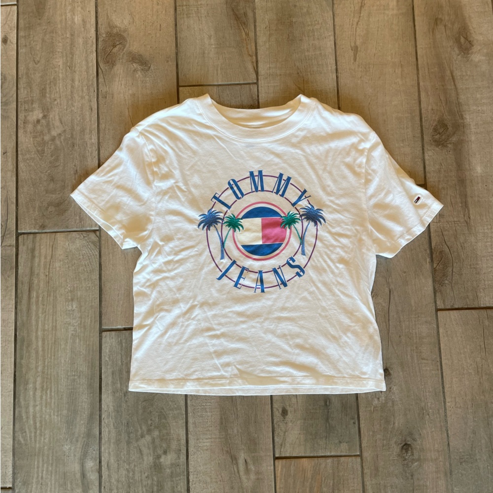 Tommy Hilfiger Tropical White Tee